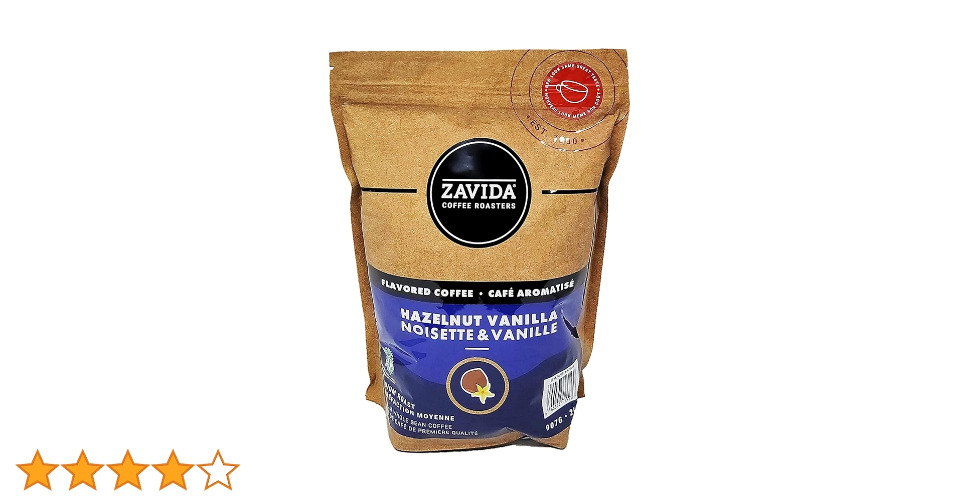 ZAVIDA ザビダ ヘーゼルナッツバニラホールビーンコーヒー豆 907g×2個 Amazon | ZAVIDA ザビダ ヘーゼルナッツ バニラホールビーン コーヒー